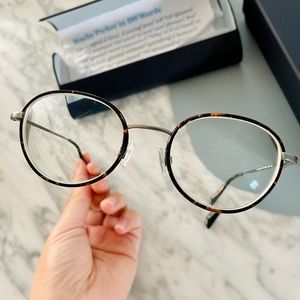 Warby Parker Henry Medium size Whiskey Tortoise
